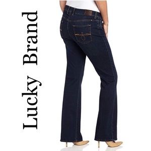Lucky Brand Ginger Boot Cut Jeans Dark Wash 16W
